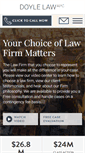 Mobile Screenshot of conaldoylelaw.com